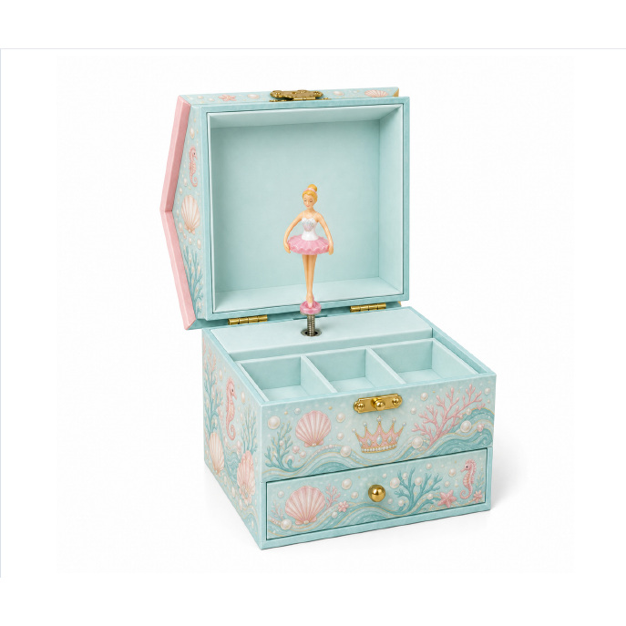 Mermaid Pearl Princess Music Jewelry House